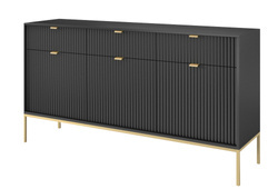 Sort stor kommode VOLARE