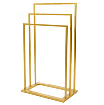 Guld industrielt håndklædestativ TRE