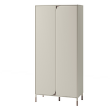Beige 2-dørs skab HARMONY
