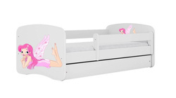 Seng med madras og skuffe 140x70 BABY DREAMS Rosella