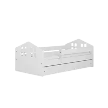 Børneseng med opbevaring | 80x160 hvid KACPER