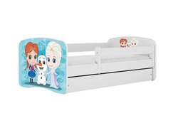 Børneseng med opbevaring 80x160 BABY DREAMS Frozen