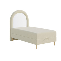 Beige børneseng 90x160 BALUCI