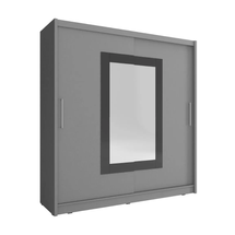 Grafit garderobeskab Wiki II 180 cm