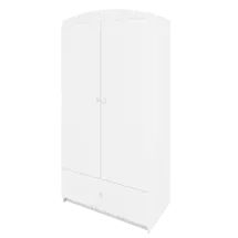 Hvid garderobeskab BABY DREAMS