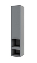 Grå bogreol Concept Pro CP-07