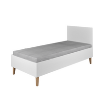 Hvid børneseng 80x180 KUBI