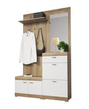 Entremøbel med spejl 135 cm STELLA