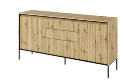 Bred kommode med skuffer TREND