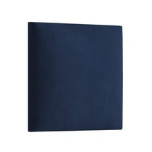 Polstret vægpanel 30x30 marineblå LUX