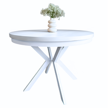 Rundt spisebord sort 120 EDDER 