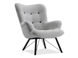 Pepite lænestol sorte ben DALTON