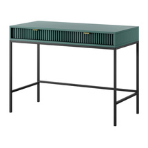 Grønt konsolbord med sorte ben VOLARE