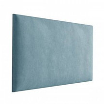 Polstret vægpanel 40x60 lyseblå LUX