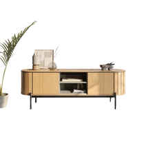 To-dørs RTV-skab eg vincenza/eukalyptus ROLLO