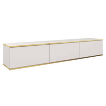 Hvid TV bænk 175 cm ORO