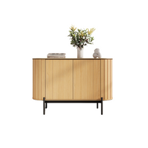 ROLLO lav to-dørs kommode eg vincenza/eukalyptus