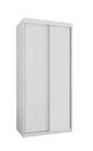 Skydedøre garderobe hvid TOP 25-100