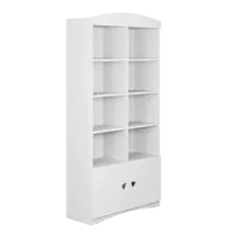 Hvid bogreol børn JULIETTA