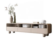 Elegant tv-skab i cashmere, 160 cm, LUNARIS