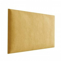 Polstret vægpanel 30x70 gul LUX