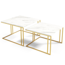 Kaffebord 2i1 Astro Gold