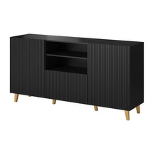 Sort kommode 150 cm PAFOS