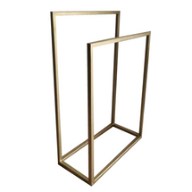 Gylden håndklædestativ DUO