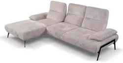 Lounge sofa beige højre CESAR
