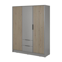 Garderobeskab med lameller  Nelly 3D