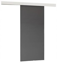 Skydedør Malibu 90 cm grafit