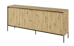 Lav kommode 196 cm i træ TREND