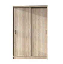 Smalt garderobeskab Wiki 130 cm sonoma 