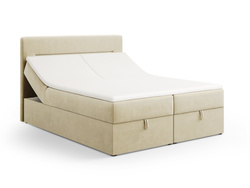 Velour regulerbar seng 140x200 BELLIS