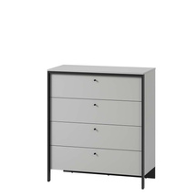 Lille grå kommode med led GRIS