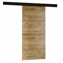 Skydedøre Malibu Plus 100 cm gold craft eg