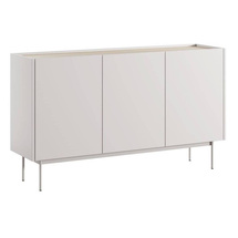 Tredørs kommode beige COLORADO