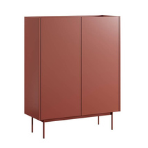 Todørs kommode rød COLORADO