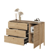 Kommode med tre skuffer COZY