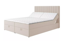 Regulerbar seng 140x200 beige Magnus