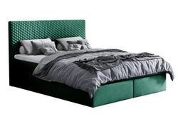 Kontinentalseng 140x200 grøn Cosmo