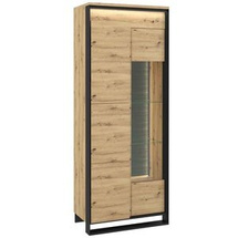 Moderne vitrineskabe med LED Quant QA-03