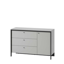 Grå kommode med skuffer GRIS