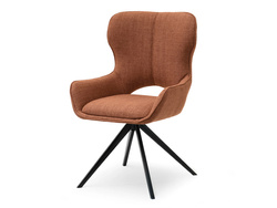 designer stol i sort kobber MARGARET 