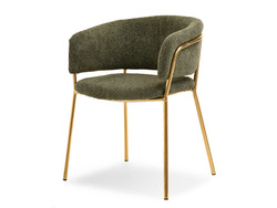 SORIN stol med grønne guldben