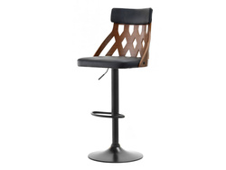 Hocker sort/valnød sort ben ROTTO valnød