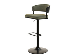Barstol sorte ben sort/grøn MALIA