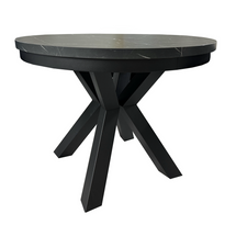 Rundt loft bord sort NARVIC