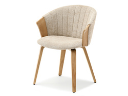 Benet stol i beige eg/eg GUZMAN