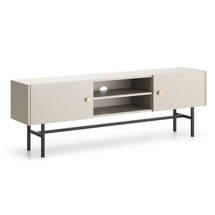 Beige TV bænk 155 cm SPELLO
